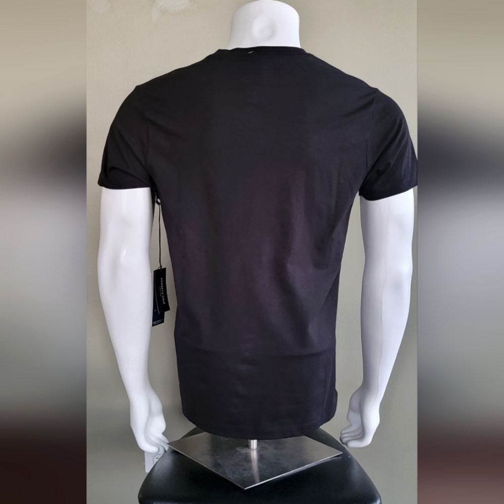 Kenneth Cole New York Black Knit Shirt NEW Small - Picture 2 of 4